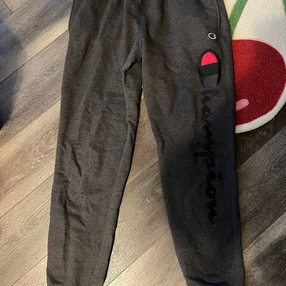 Champion Gray Sweatpants - Picture 1 of 3